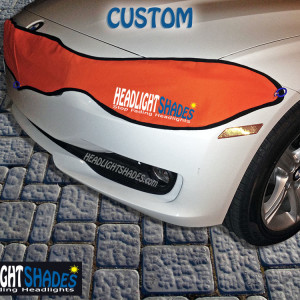 Custom BMW Headlight Shades
